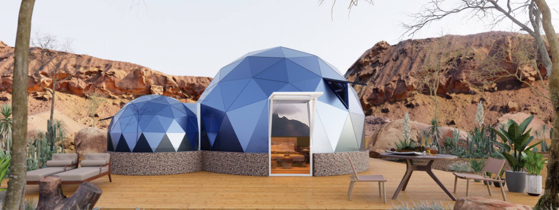 新疆球形智能光伏玻璃星空房